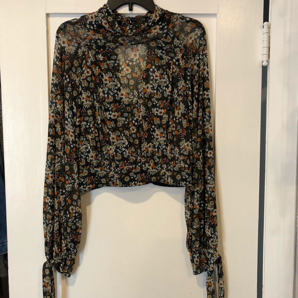 Free People All Dolled Up Blouse